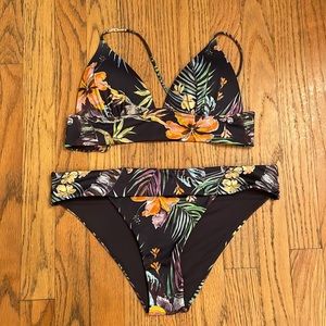 H&M Floral Bikini
